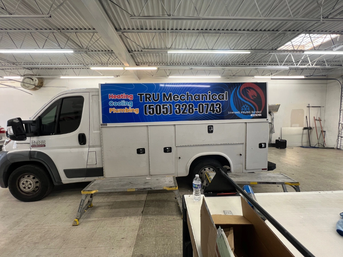 tru mechanical heating and cooling llc service vehicle